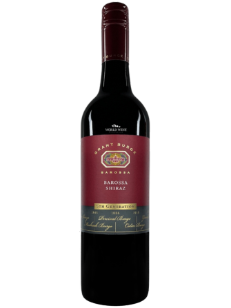 Červené víno Grant Burge 5th Generation Shiraz s chutí tmavého ovoce, ostružin a pepře