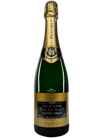 Kvalitní šampaňské z Francie značky Beaumet s chutí květin, ořechů a vanilky