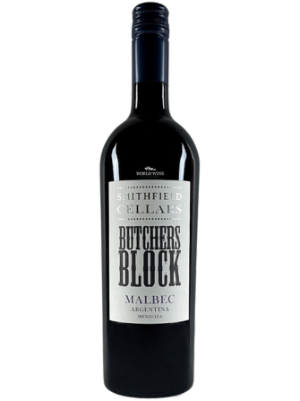 Červené víno Smithfield Cellars Butchers Block Malbec s chutí malin a ostružin
