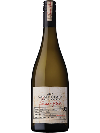 Kvalitní bílé víno Sauvignon Blanc ze Saint Clair s aroma kopřiv, černého rybízu, rajčat, švestky