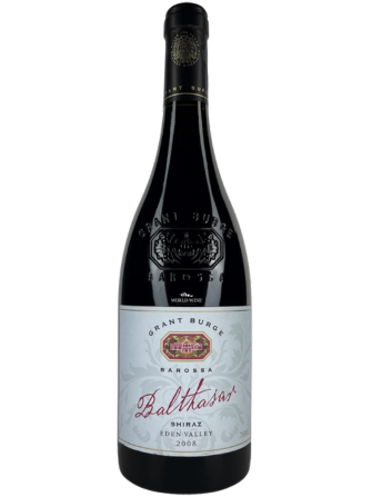 Červené víno Grant Burge Balthasar Shiraz Viognier s tóny tmavého ovoce a koření