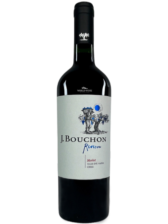 Červené víno Bouchon Reserva Merlot s chutí švestek a třešní