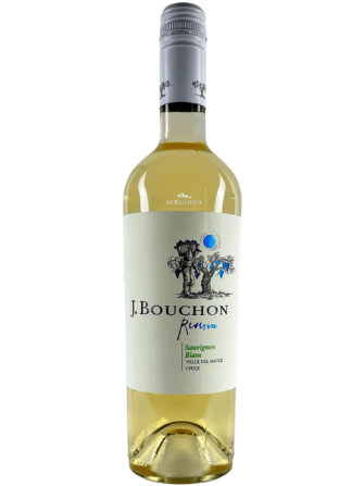 Bílé víno Bouchon Reserva Sauvignon Blanc s chutí citrusů, grapefruitu a zelného jablka