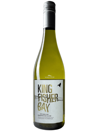Vynikající bílé víno Kingfisher bay Sauvignon Blanc Marlborough 2022 z Nového Zélandu