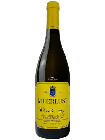 Bílé víno Meerlust Chardonnay s chutí citrusů, květin, ořechu a ovoce