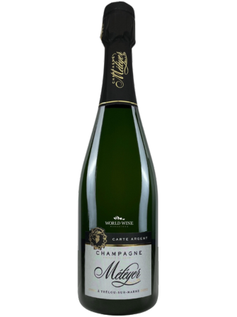 Kvalitní šampaňské z Francie značky Météyer s tóny citrusů, hrušky a jablka
