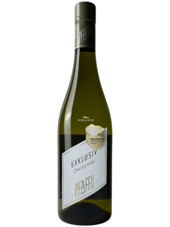 Bílé víno Pfaffl Chardonnay Exklusiv s tóny citrusů, dřeva a hrušky