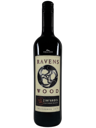 Červené víno Ravenswood Vintner´s Blend Zinfandel s chutí borůvky, malin, dubu a třešní